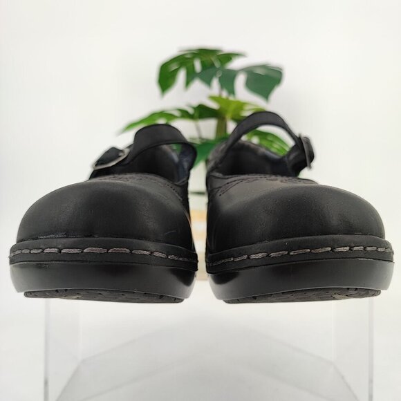 Ariat Women's Caroline Black Leather Clogs Size 8.5B - Picture 2 of 8